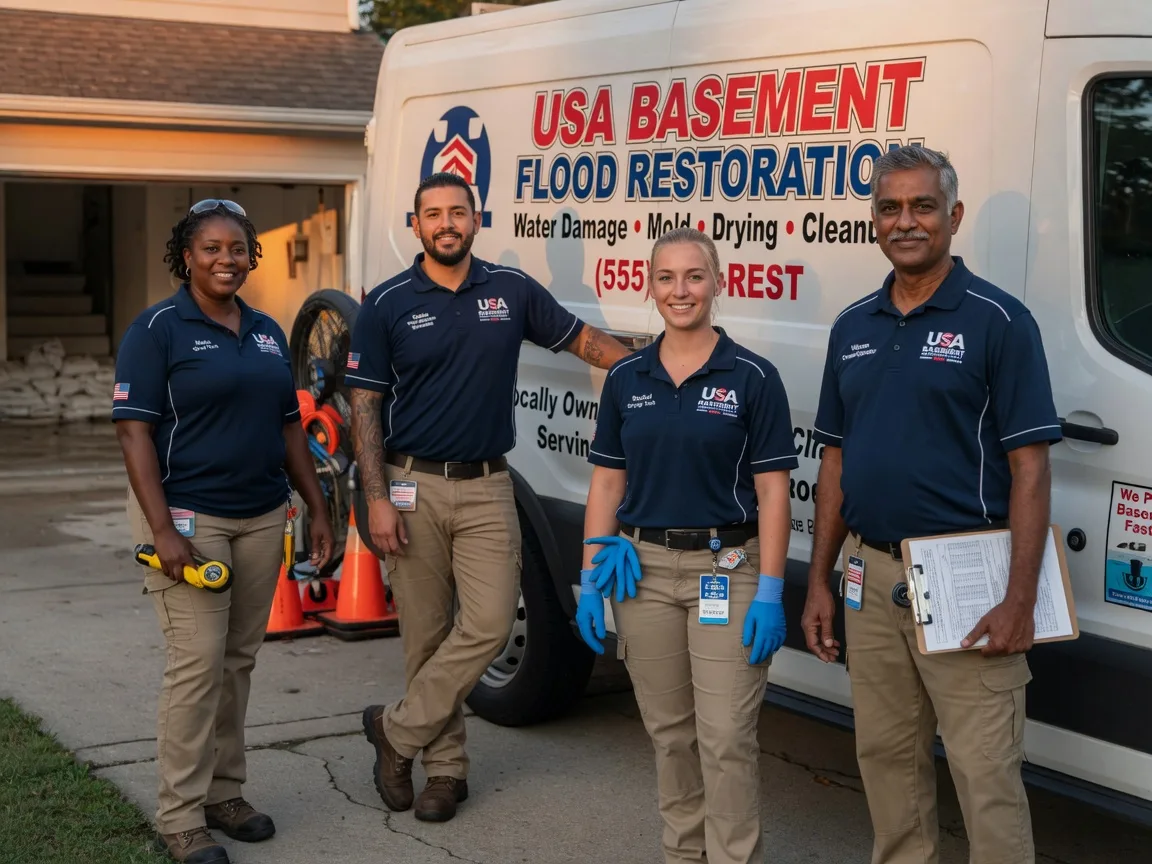 Basement Flood Cleanup company in Inman, KS