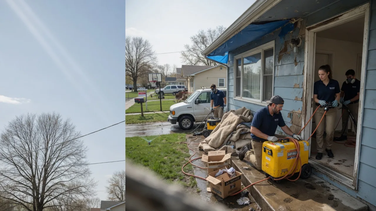 Basement Flood Cleanup in Inman, KS near me